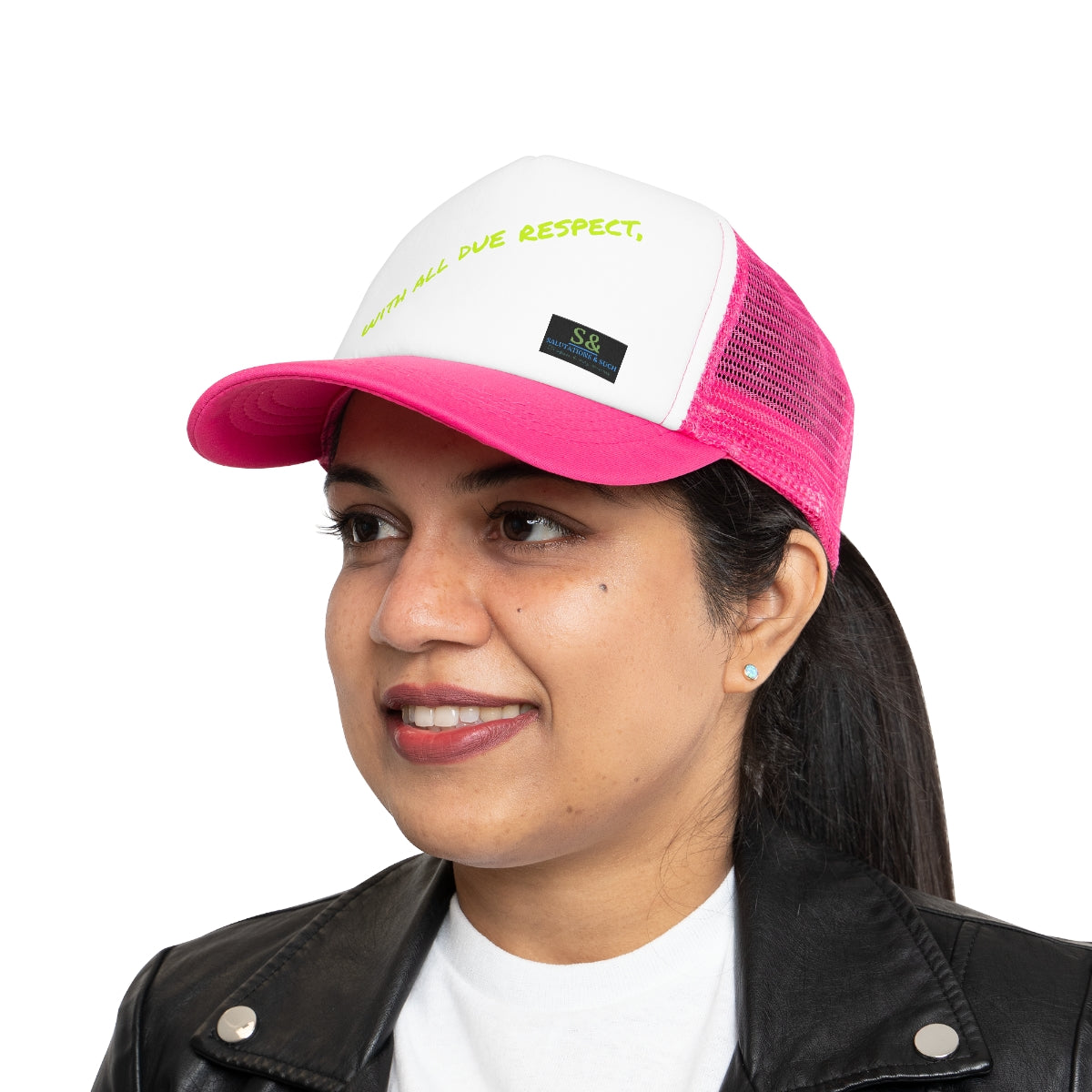 With All Due Respect, S & S Trucker Hat