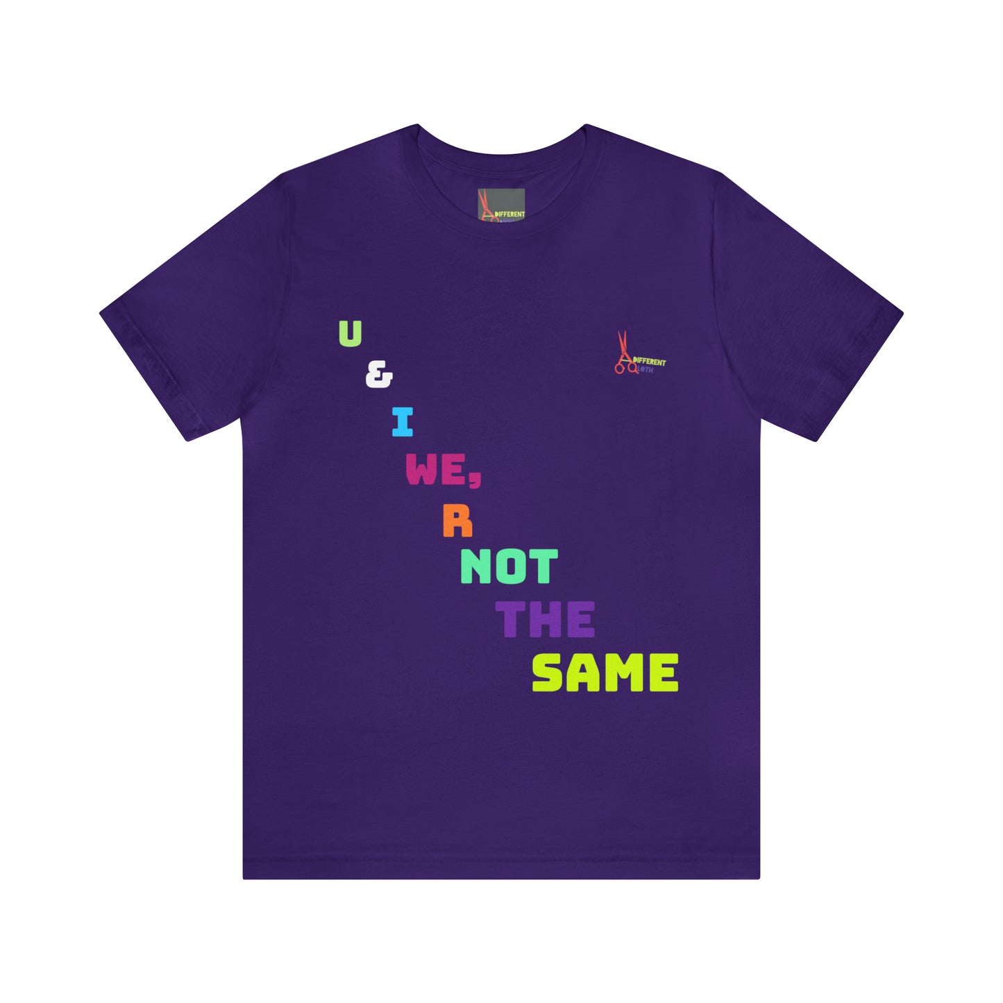 A Different Qloth- We R Not The Same Tee