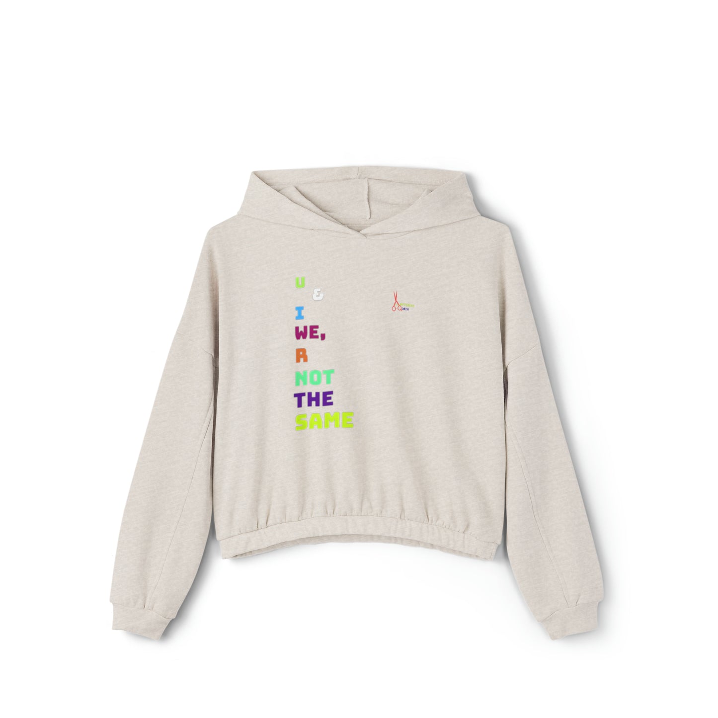 A Different Qloth Cinched Bottom Hoodie