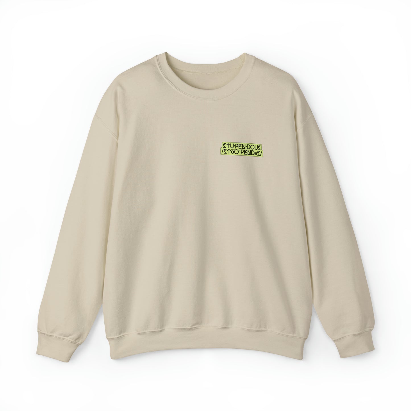 A STUPENDOUS Sweatshirt by Salutations & Such