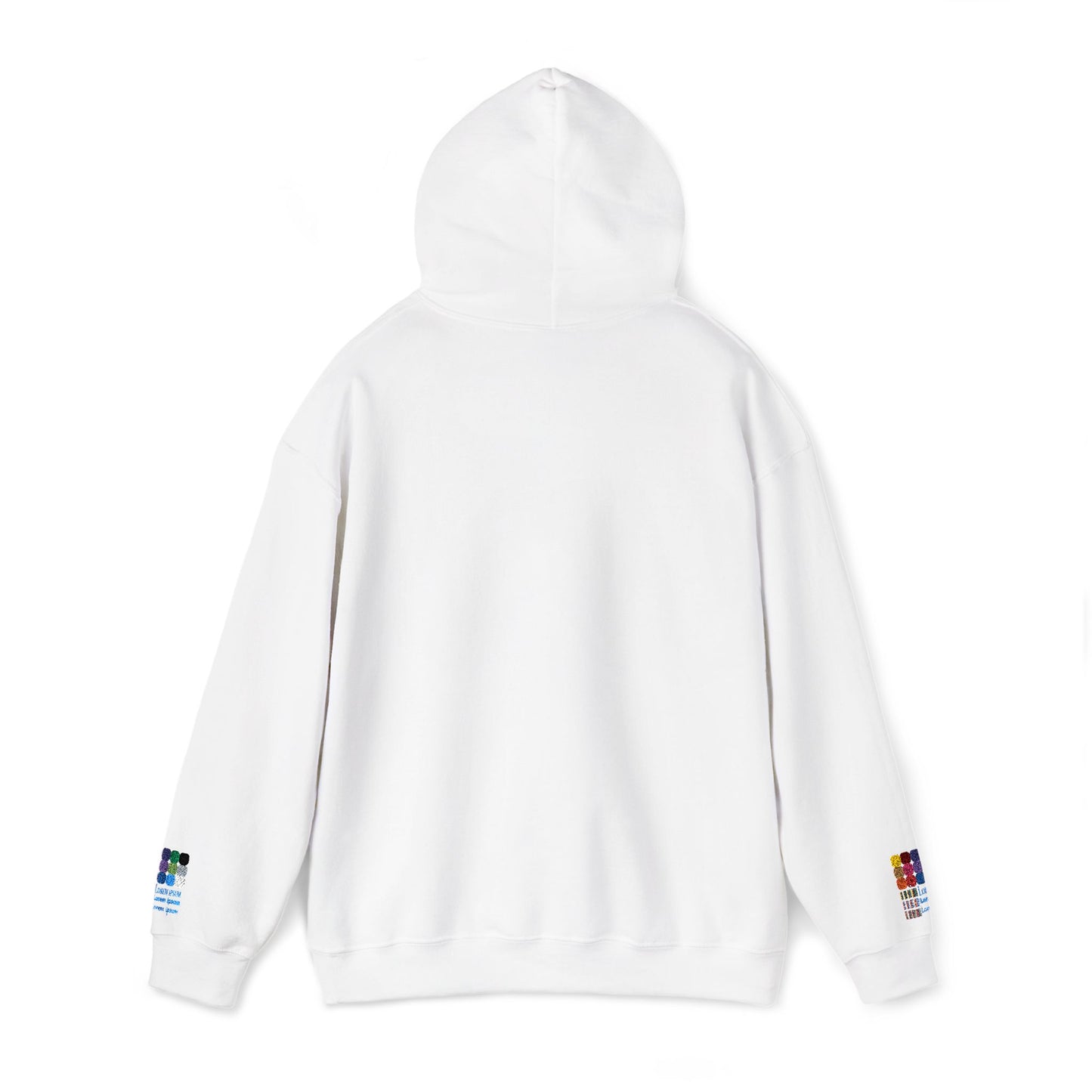 Hoodie — Green Floral 'S' Monogram Chest Logo Sweatshirt