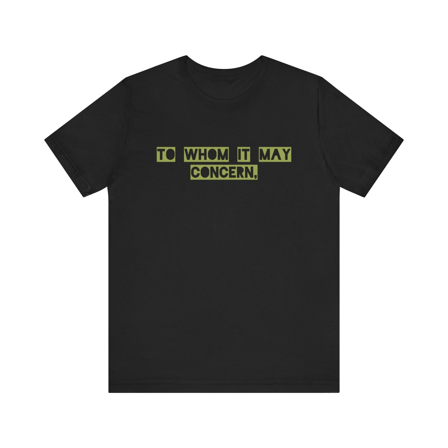 To Whom It May Concern-Podcast Edition