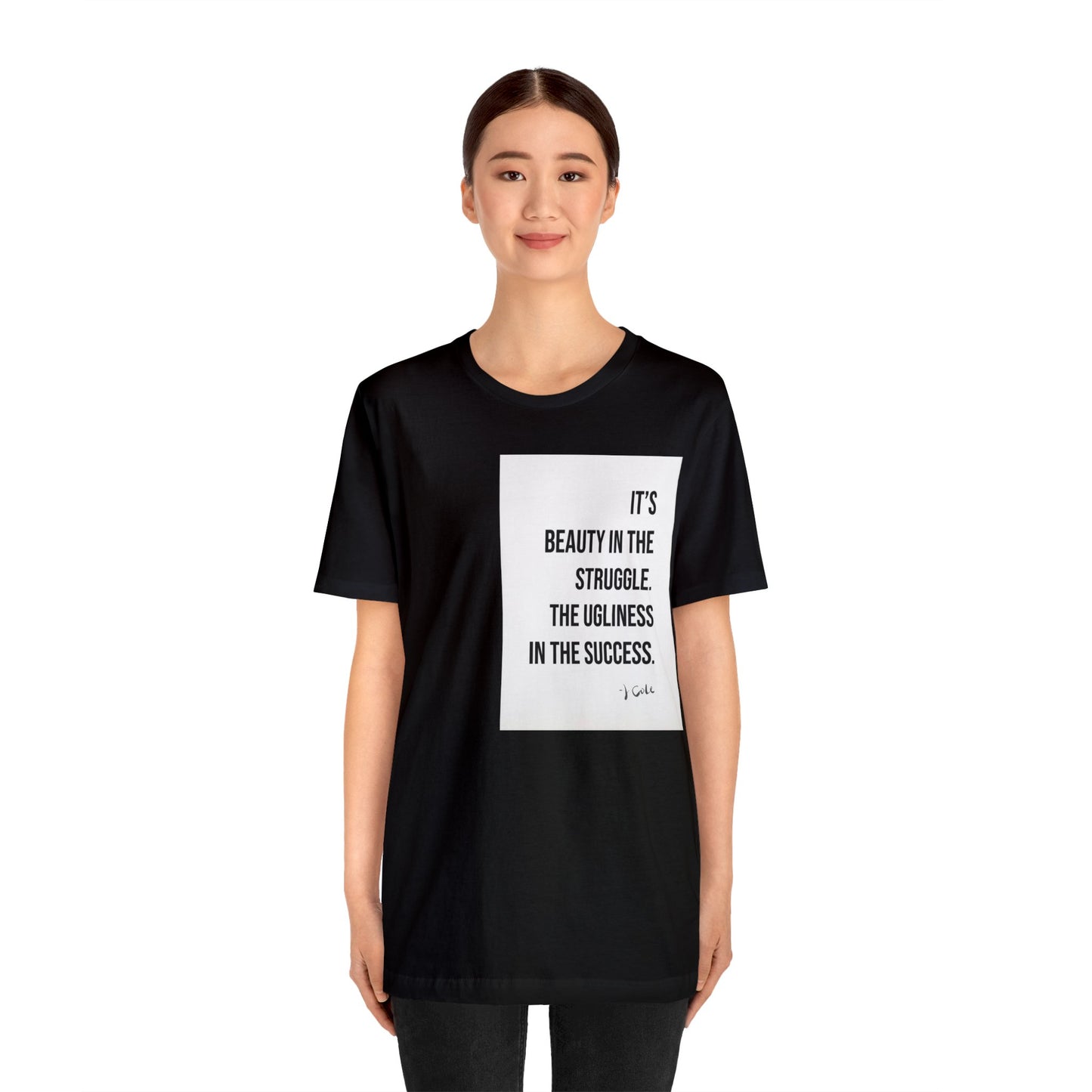 Beauty In The Struggle Tee- Salutations & Such