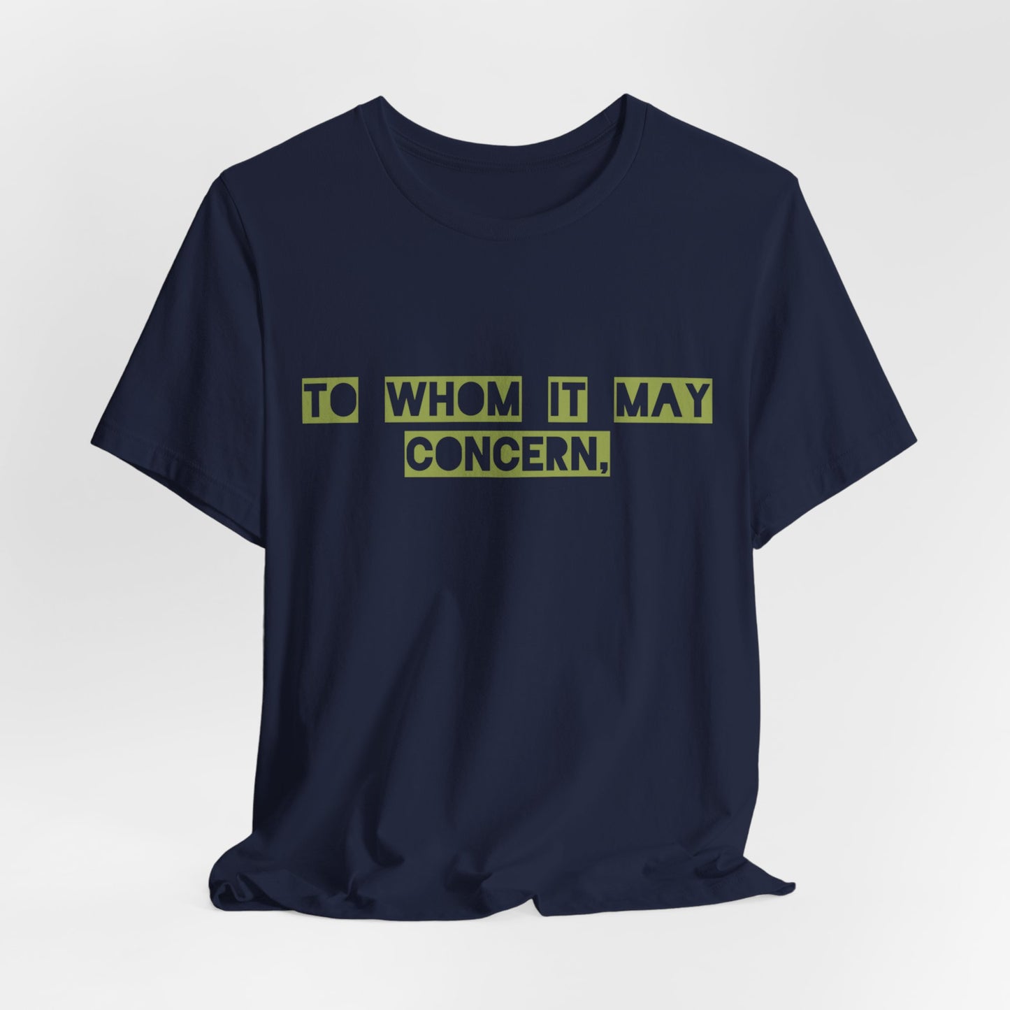 To Whom It May Concern-Podcast Edition