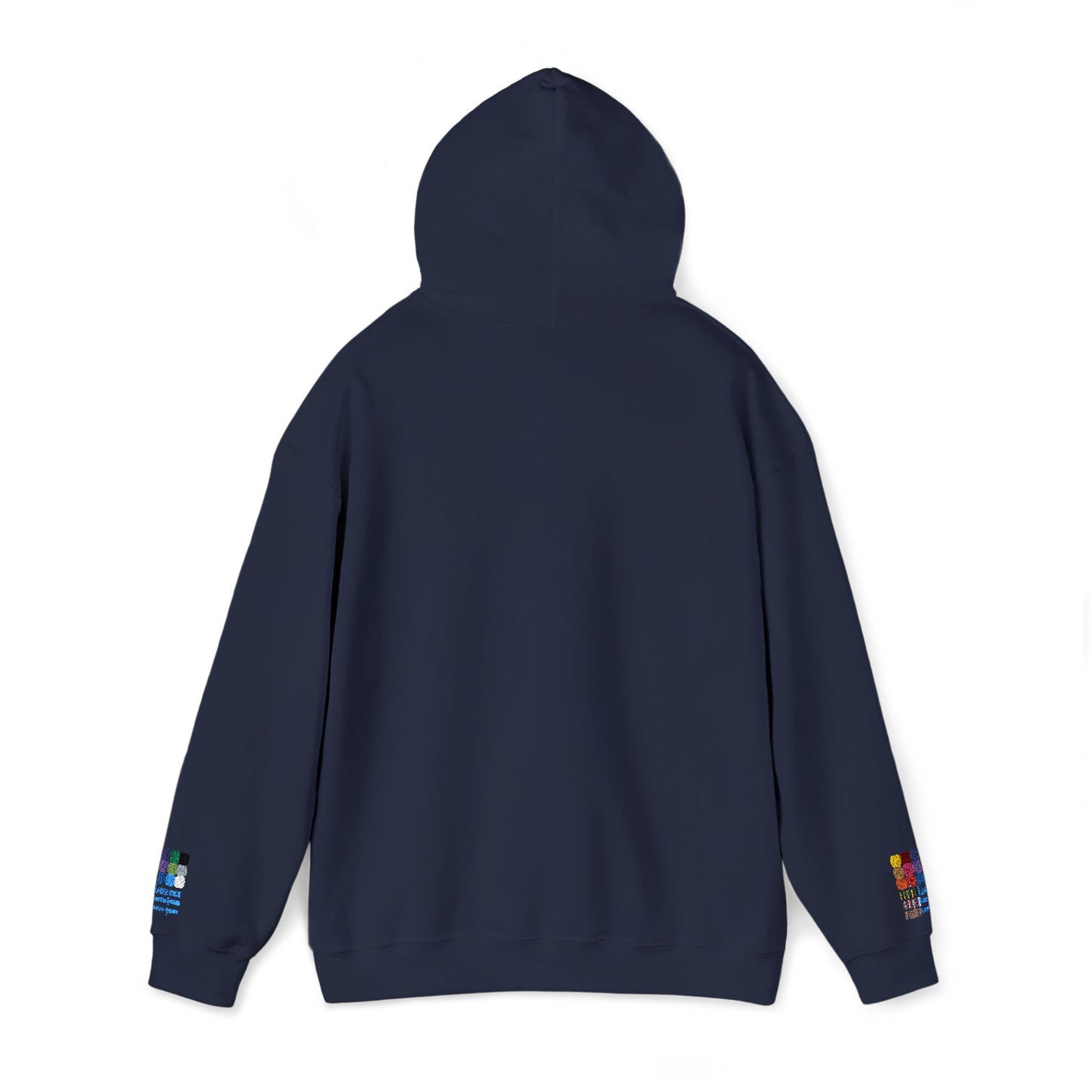 Hoodie — Green Floral 'S' Monogram Chest Logo Sweatshirt