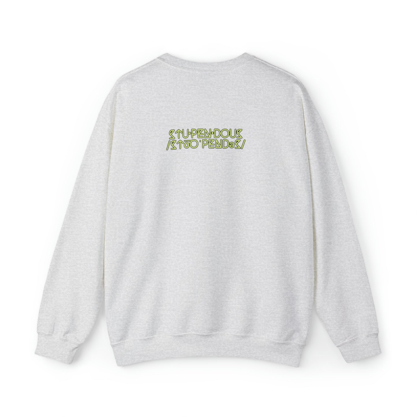 A STUPENDOUS Sweatshirt by Salutations & Such