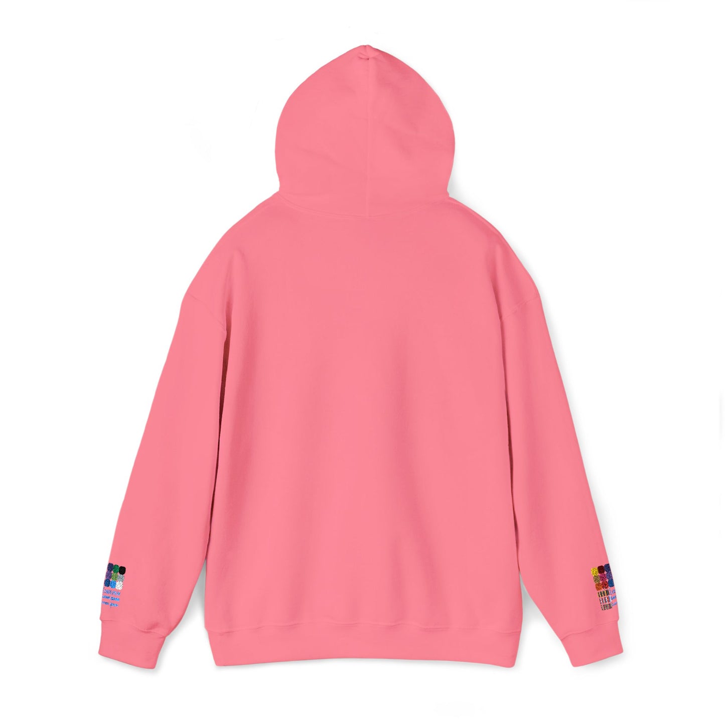 Hoodie — Green Floral 'S' Monogram Chest Logo Sweatshirt
