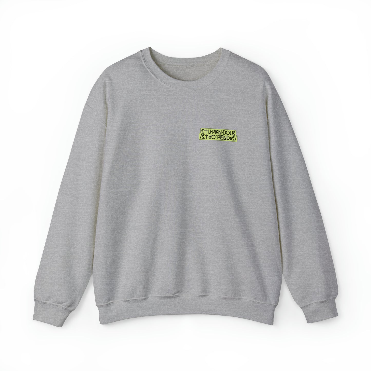 A STUPENDOUS Sweatshirt by Salutations & Such