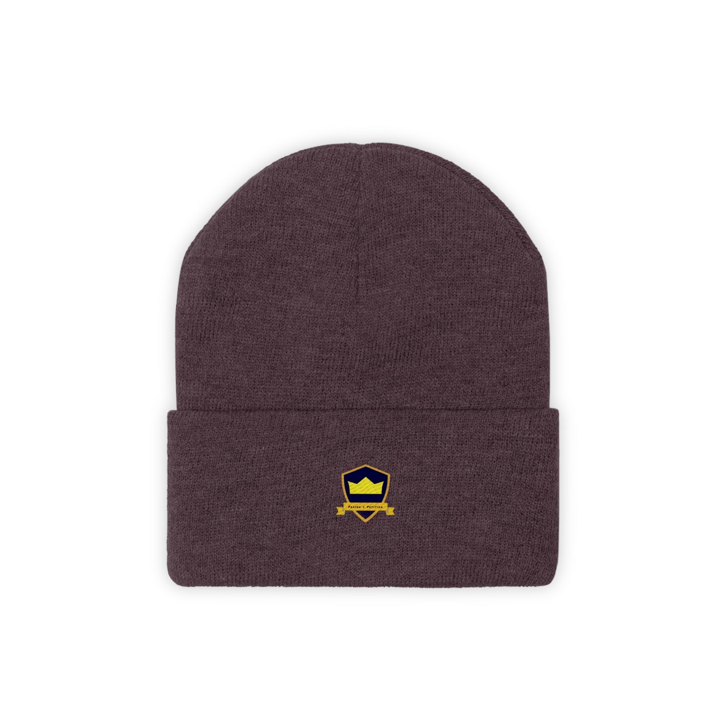 Prayer + Petition knit Beanie