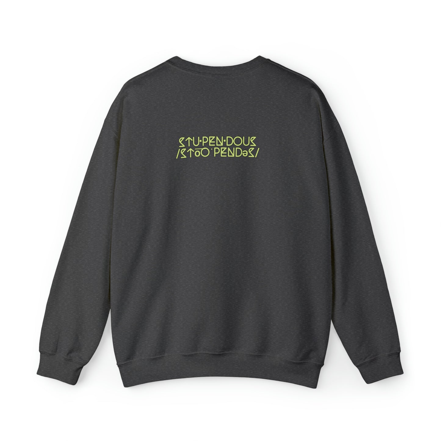A STUPENDOUS Sweatshirt by Salutations & Such