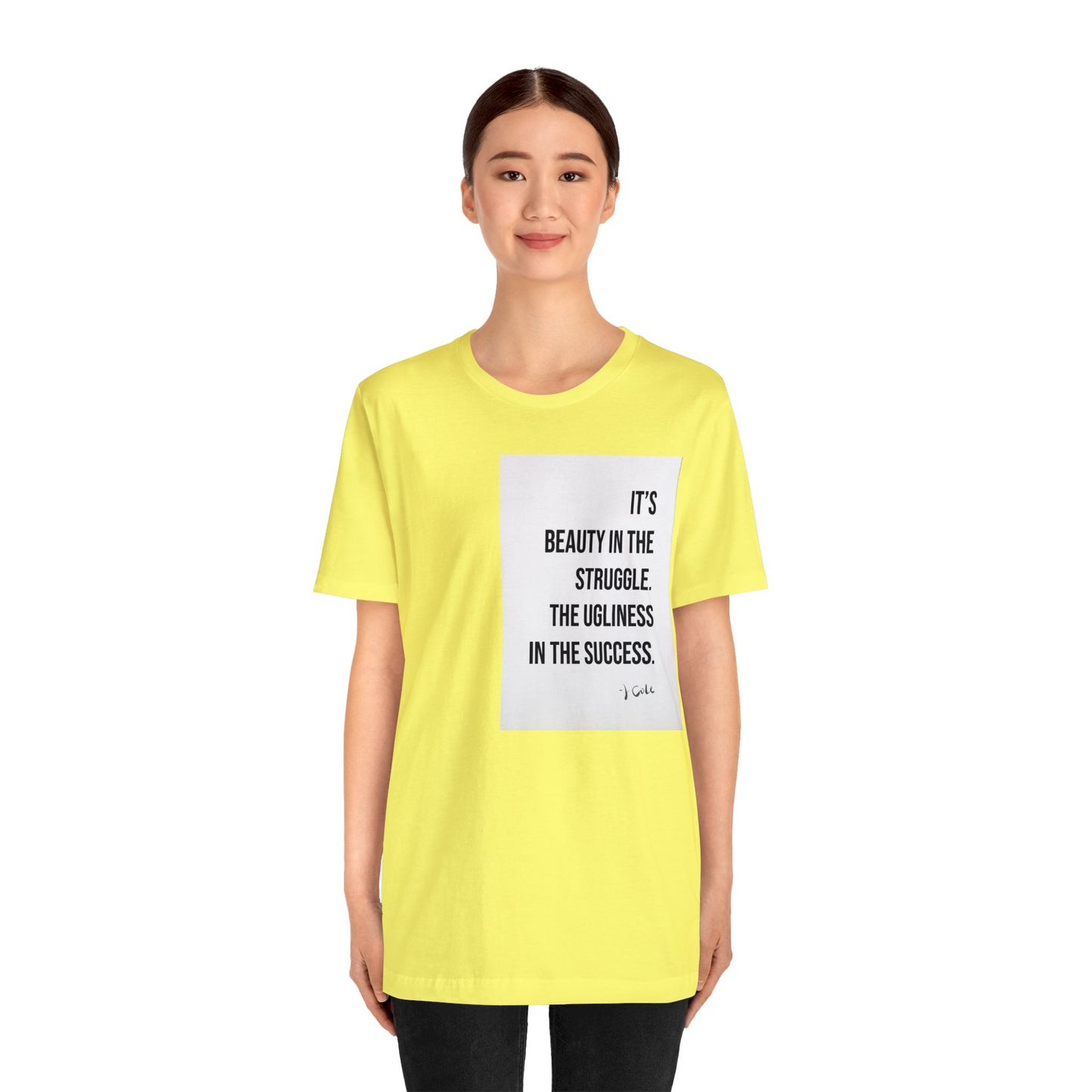 Beauty In The Struggle Tee- Salutations & Such