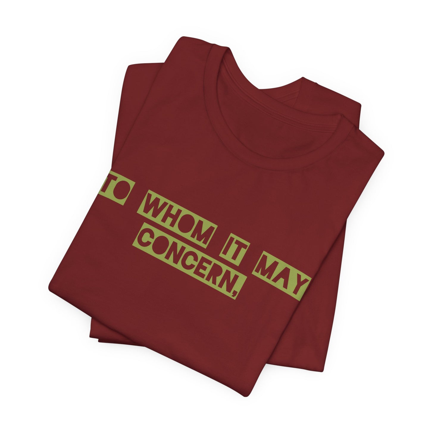 To Whom It May Concern-Podcast Edition