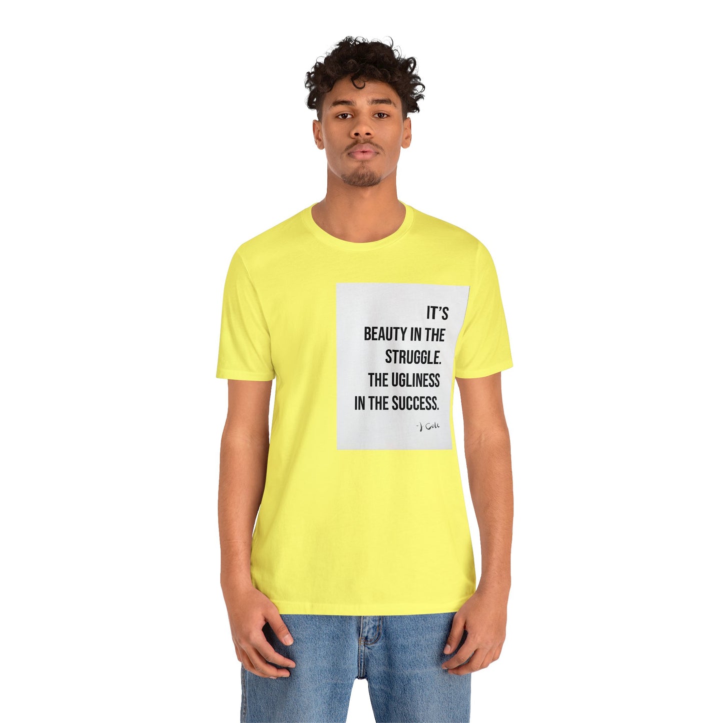Beauty In The Struggle Tee- Salutations & Such