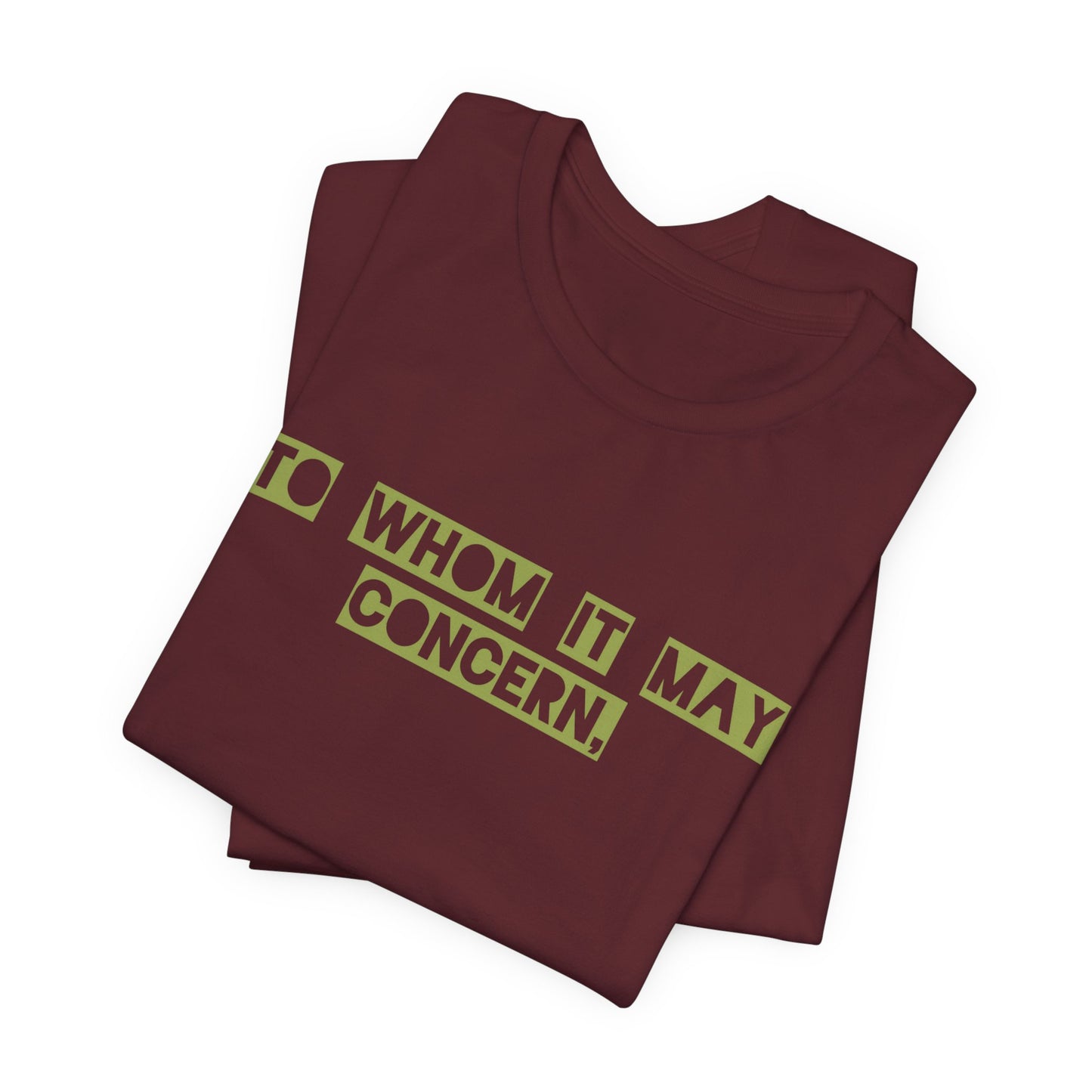 To Whom It May Concern-Podcast Edition
