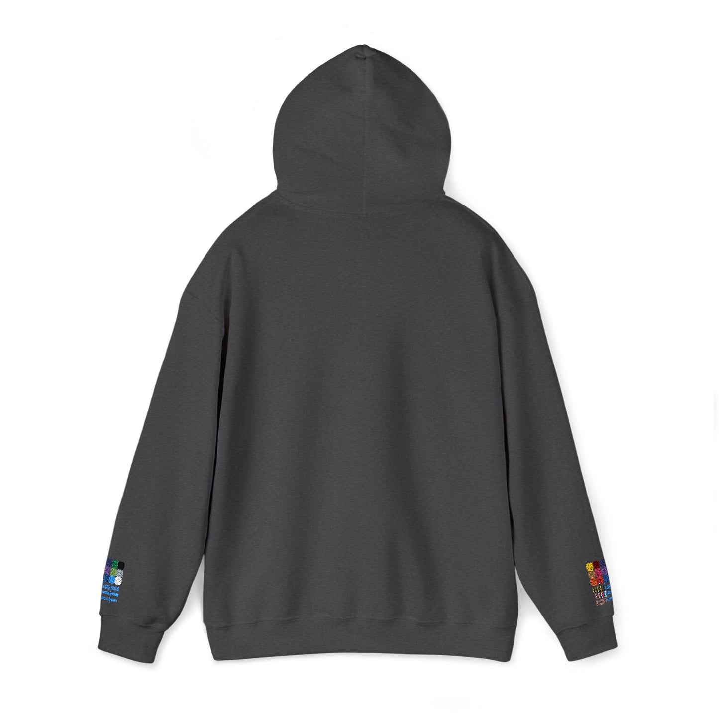 Hoodie — Green Floral 'S' Monogram Chest Logo Sweatshirt