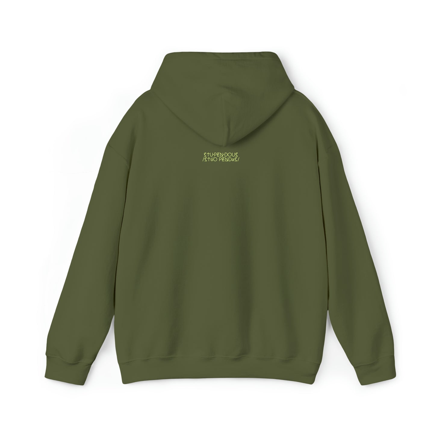 A STUPENDOUS by Salutations & Such- Heavy Blend Hoodie