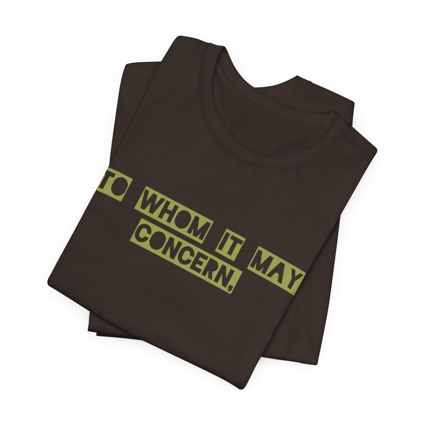 To Whom It May Concern-Podcast Edition