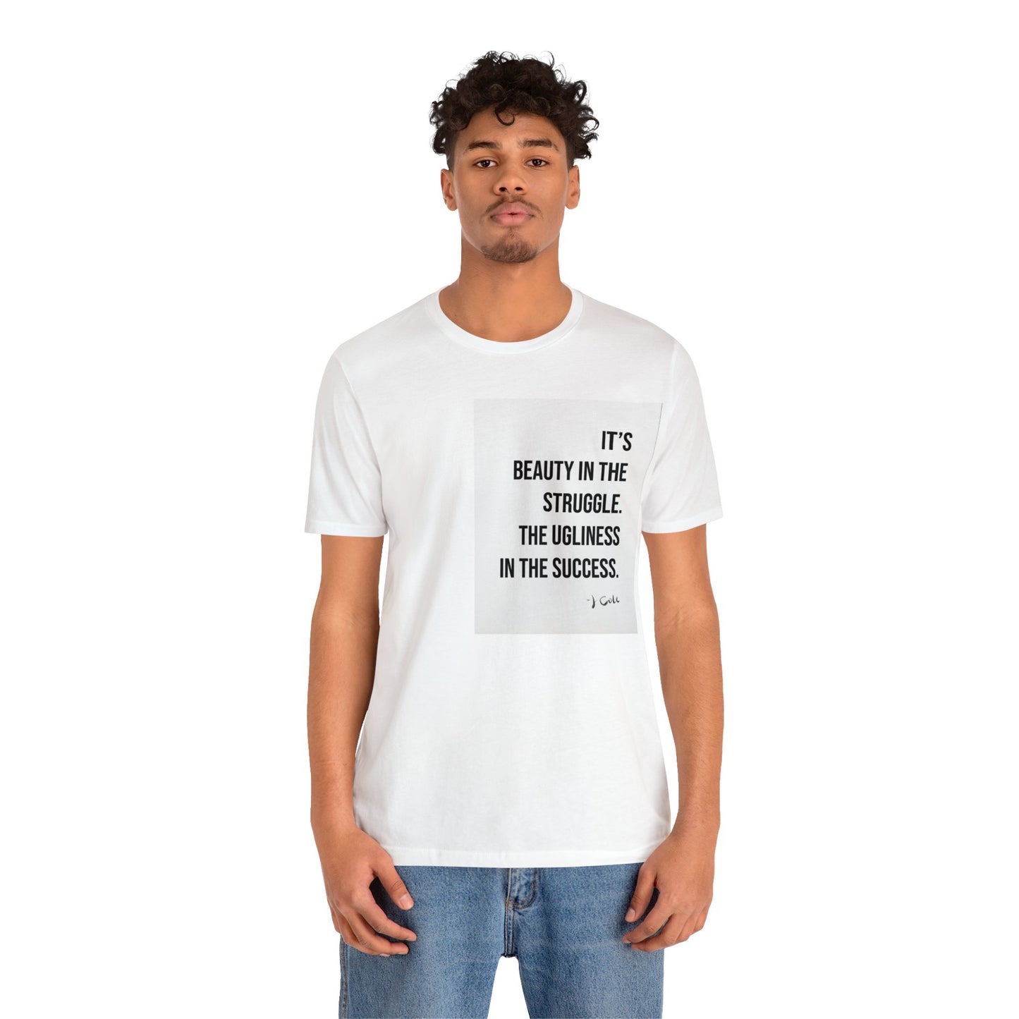 Beauty In The Struggle Tee- Salutations & Such