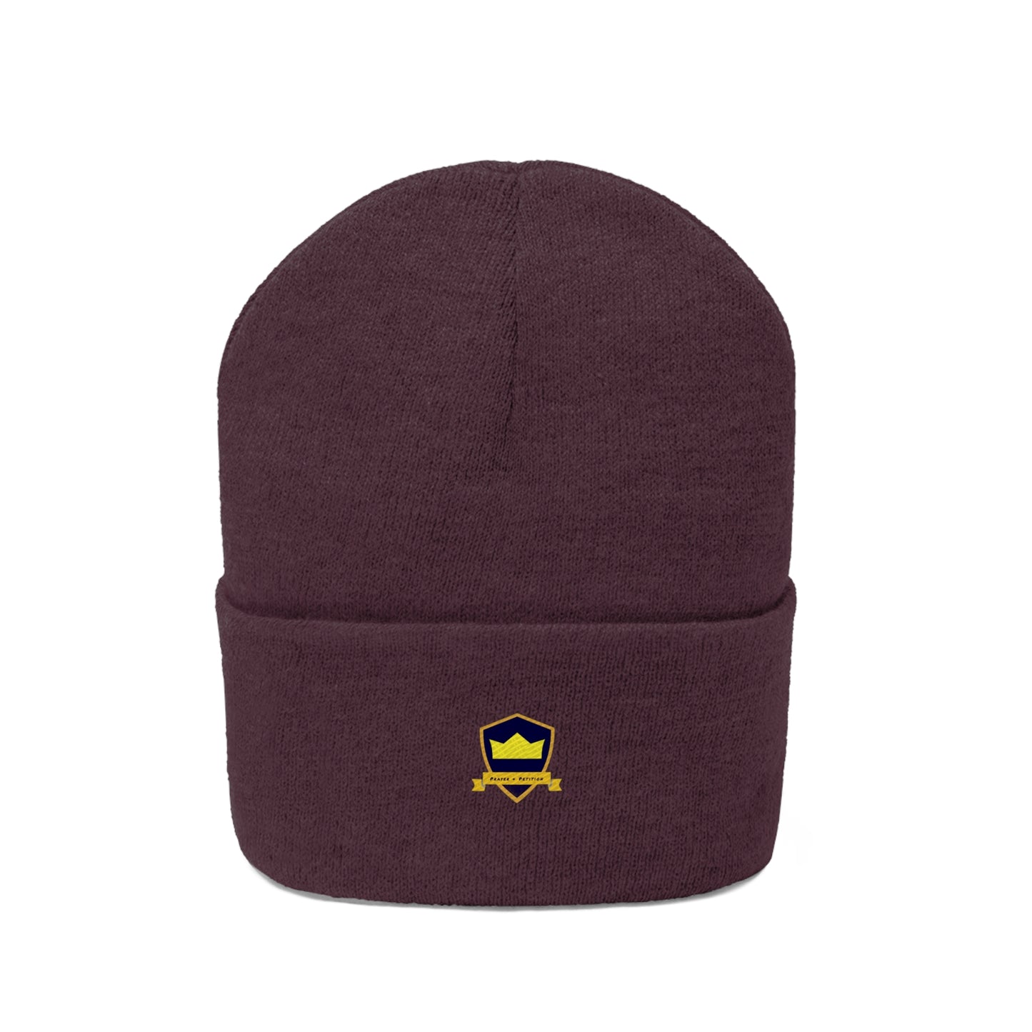 Prayer + Petition knit Beanie