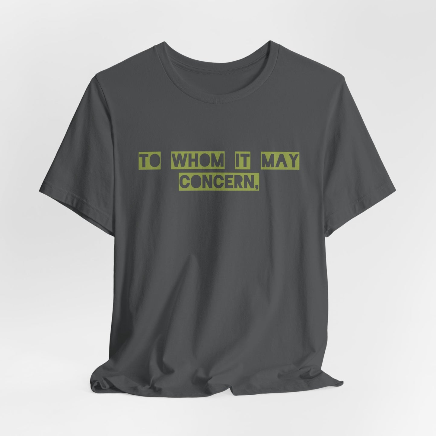 To Whom It May Concern-Podcast Edition