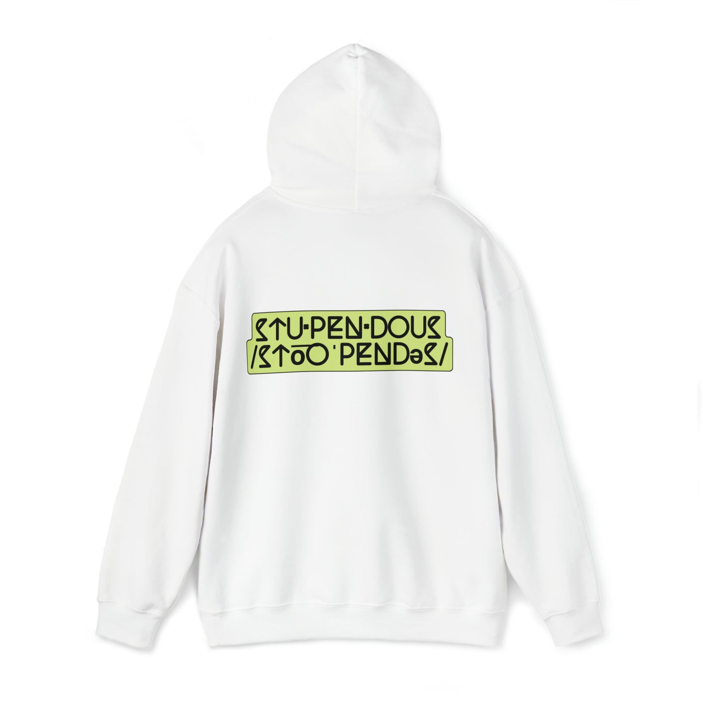 STUPENDOUS by Salutations & Such- Heavy Blend Hoodie