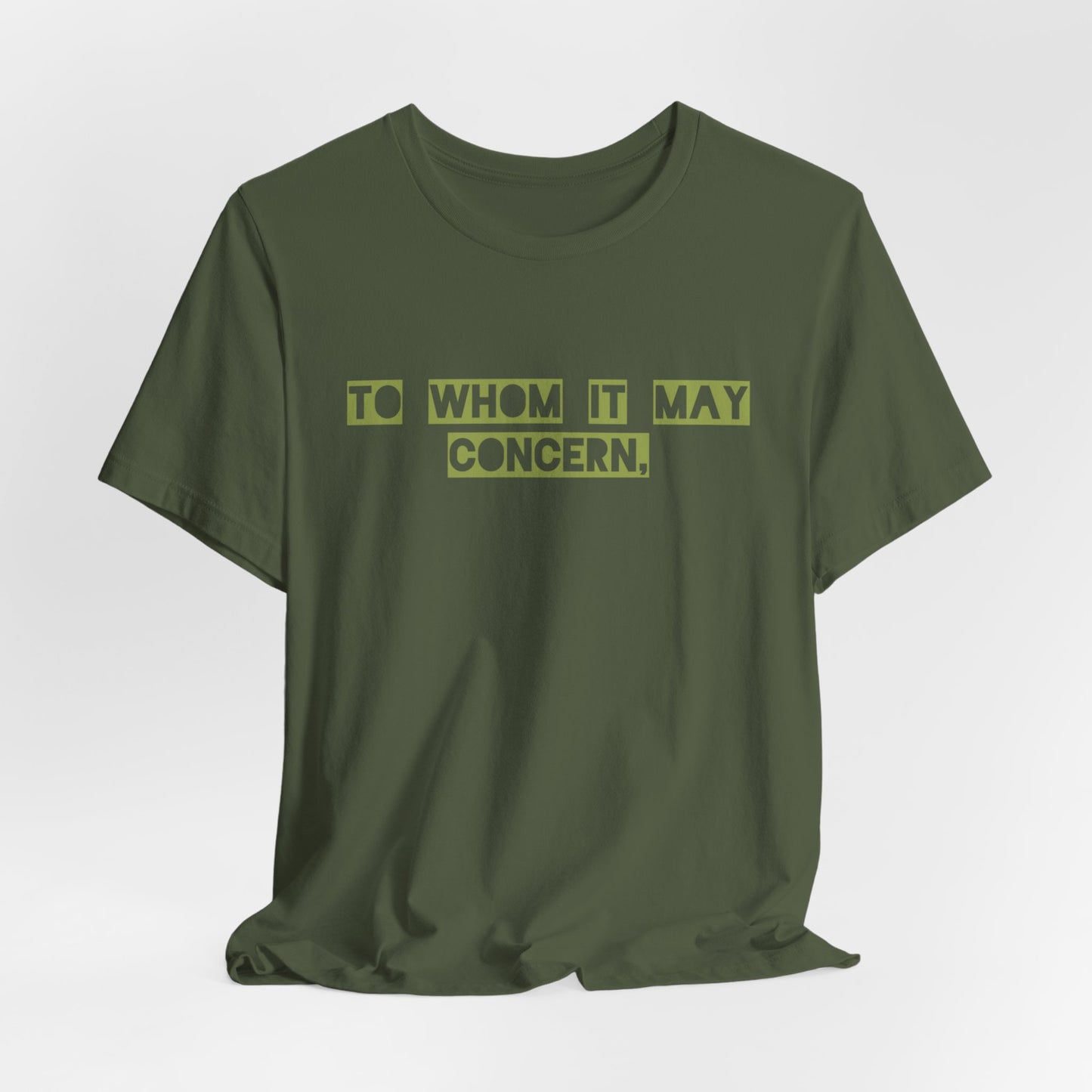 To Whom It May Concern-Podcast Edition