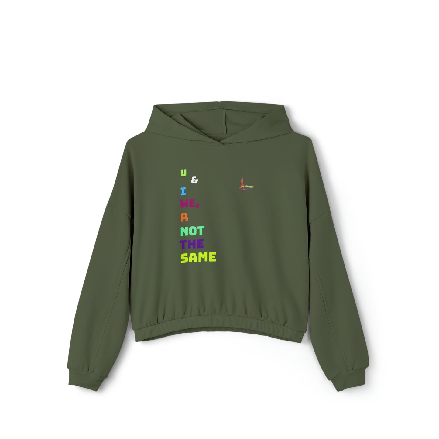 A Different Qloth Cinched Bottom Hoodie