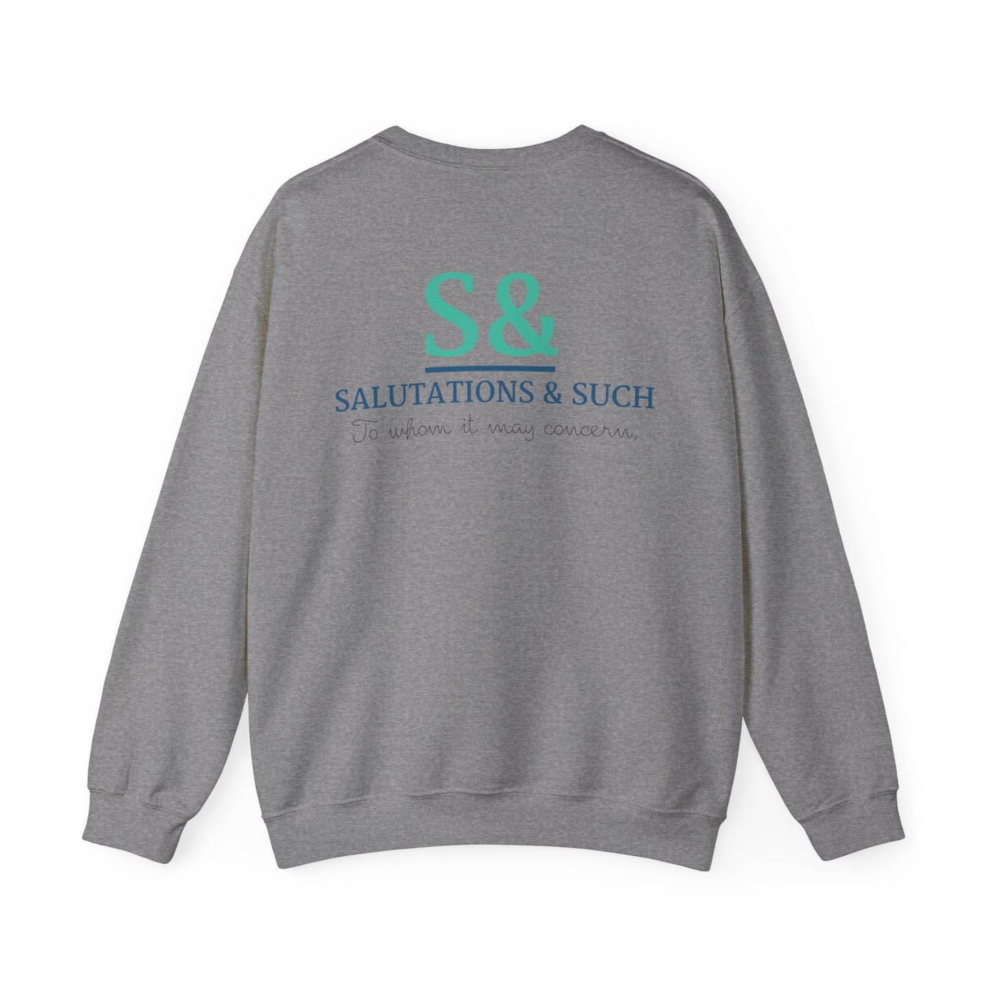 Salutations & Such Crewneck Sweatshirt
