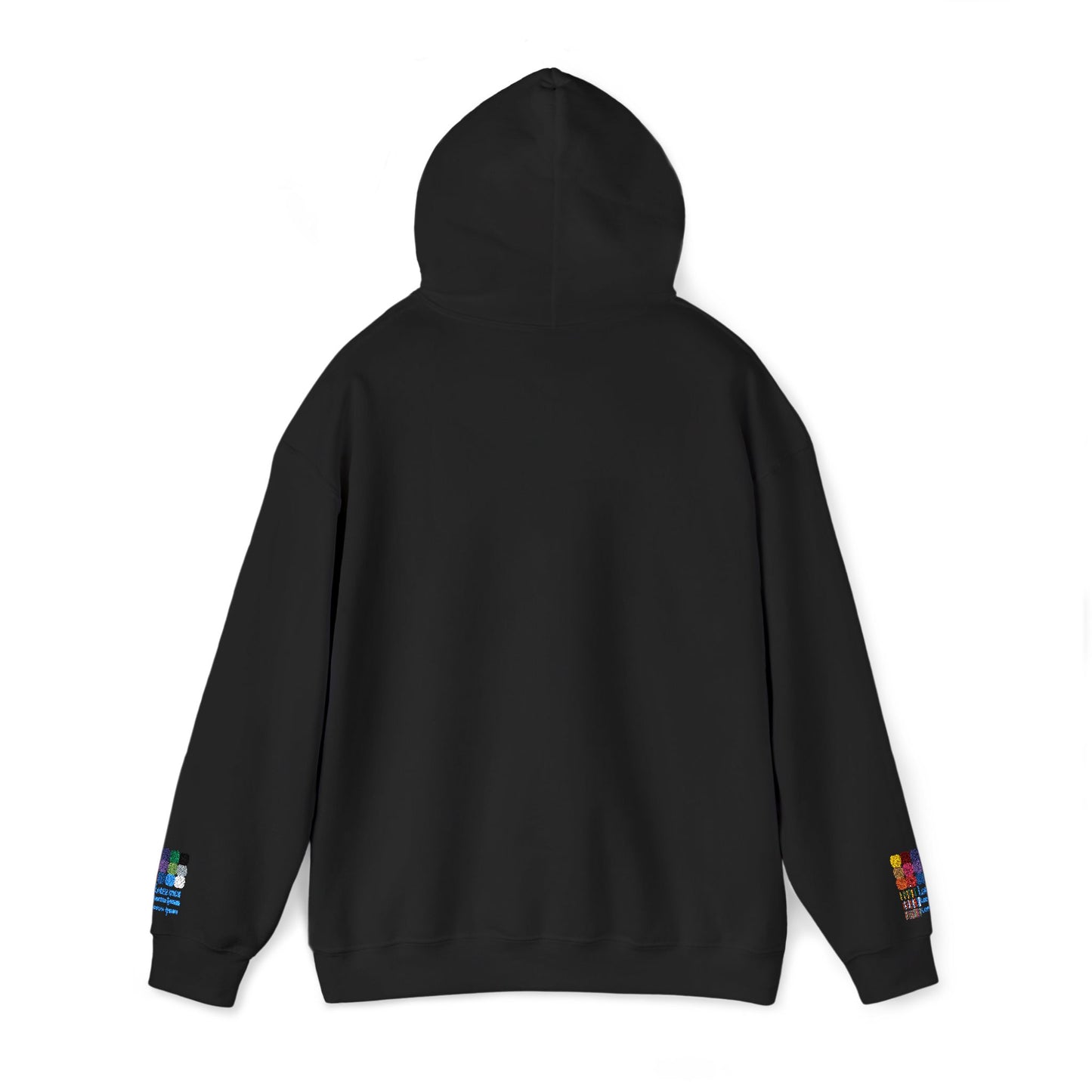 Hoodie — Green Floral 'S' Monogram Chest Logo Sweatshirt