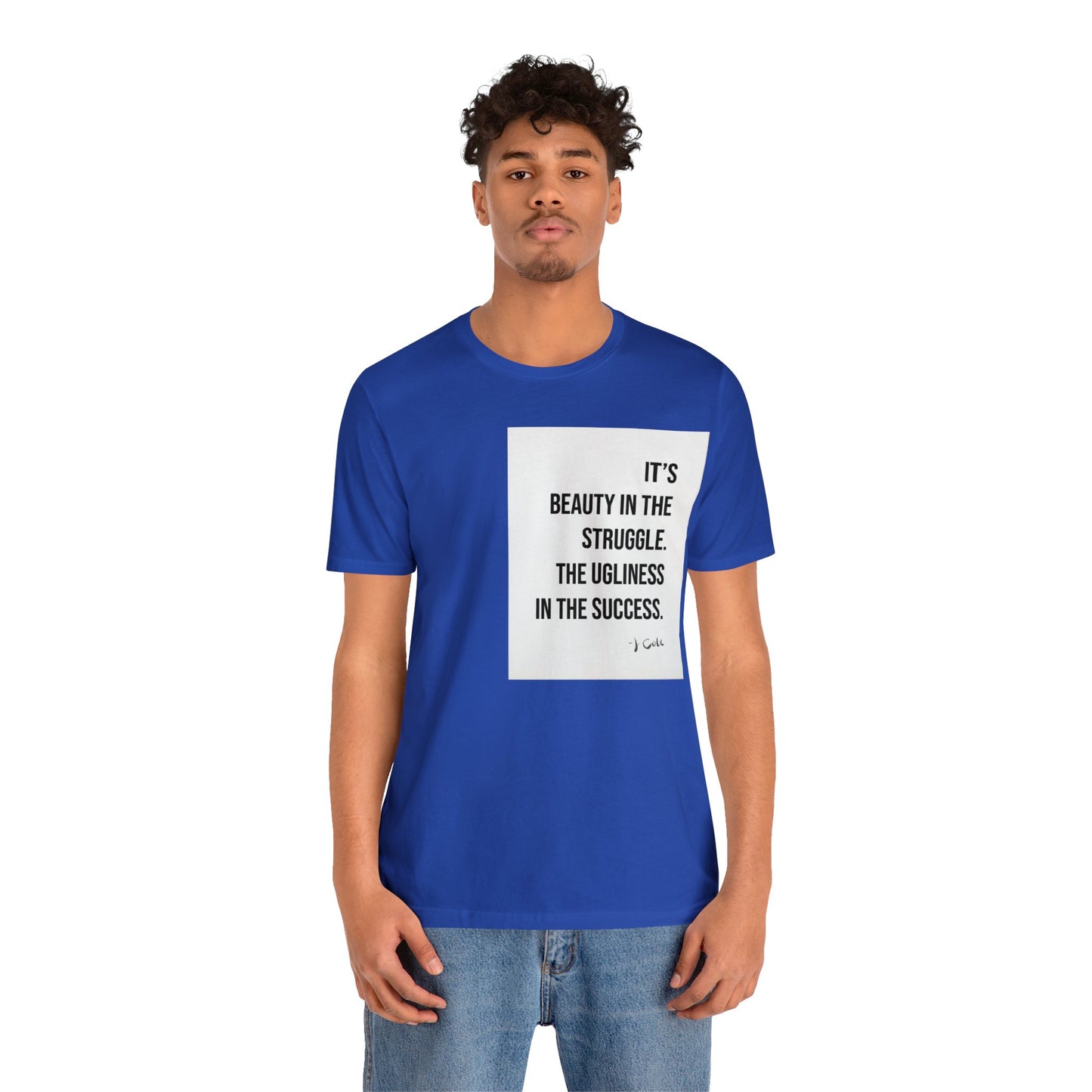 Beauty In The Struggle Tee- Salutations & Such