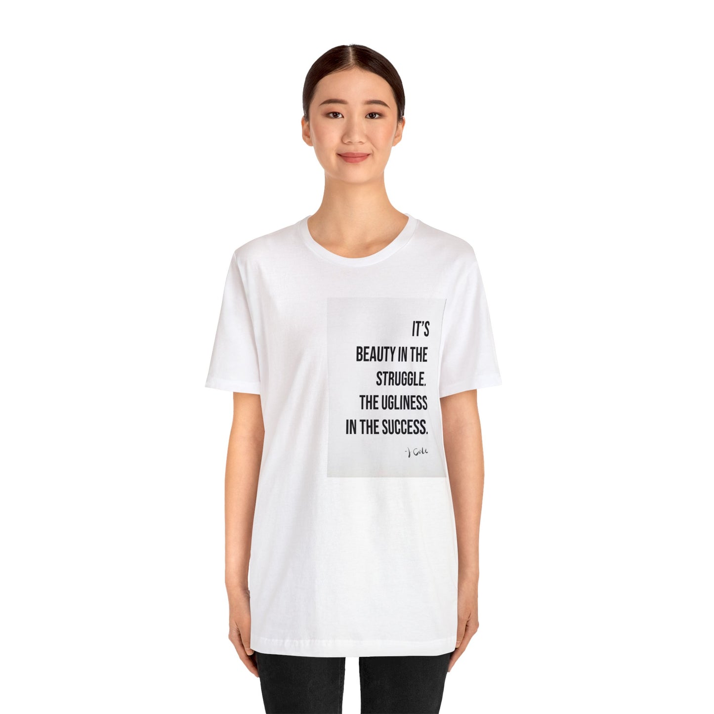 Beauty In The Struggle Tee- Salutations & Such