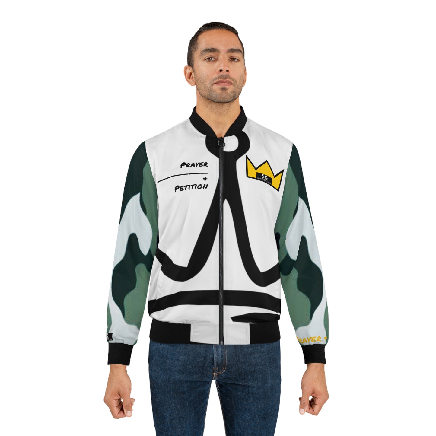 Prayer & Petition Bomber Jacket