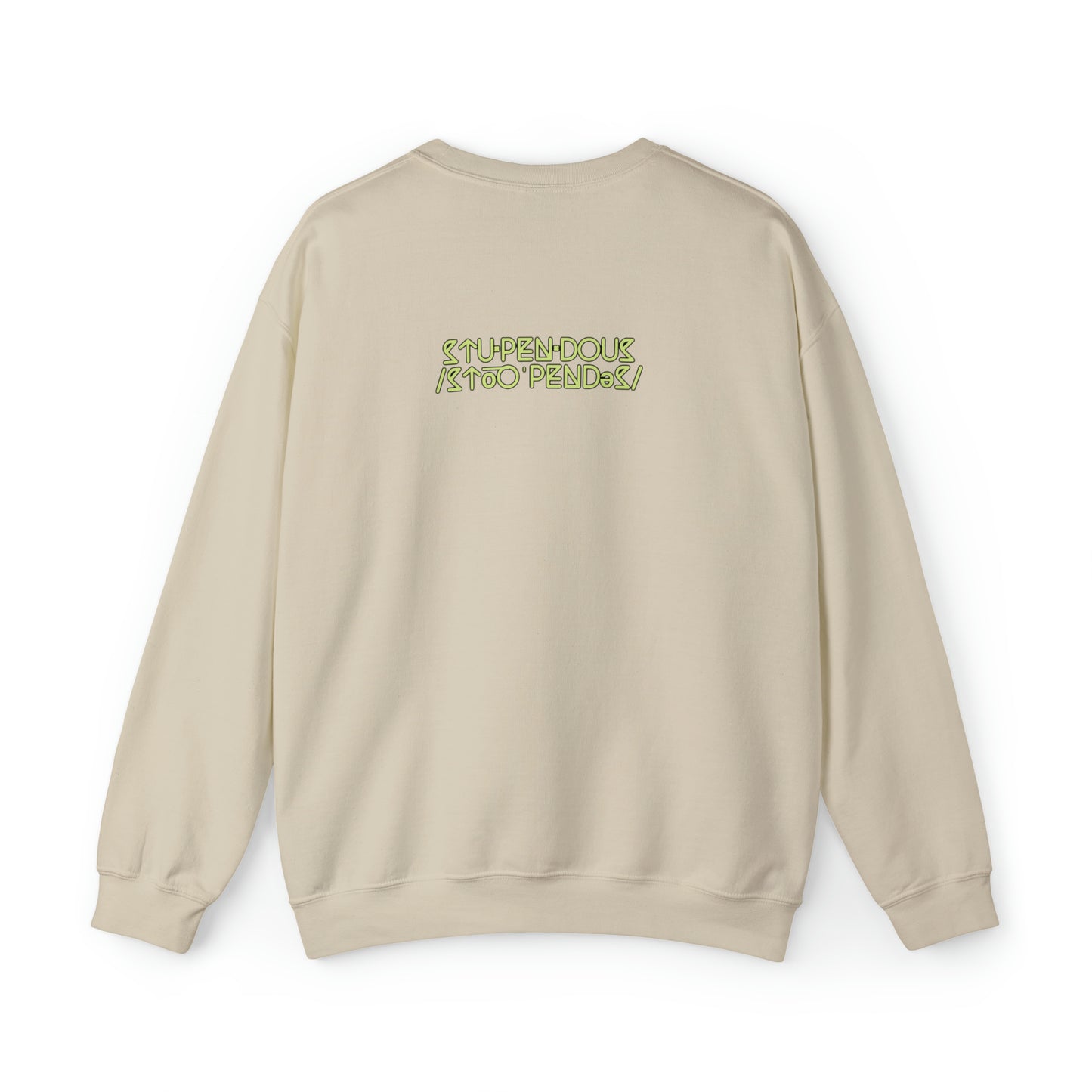 A STUPENDOUS Sweatshirt by Salutations & Such