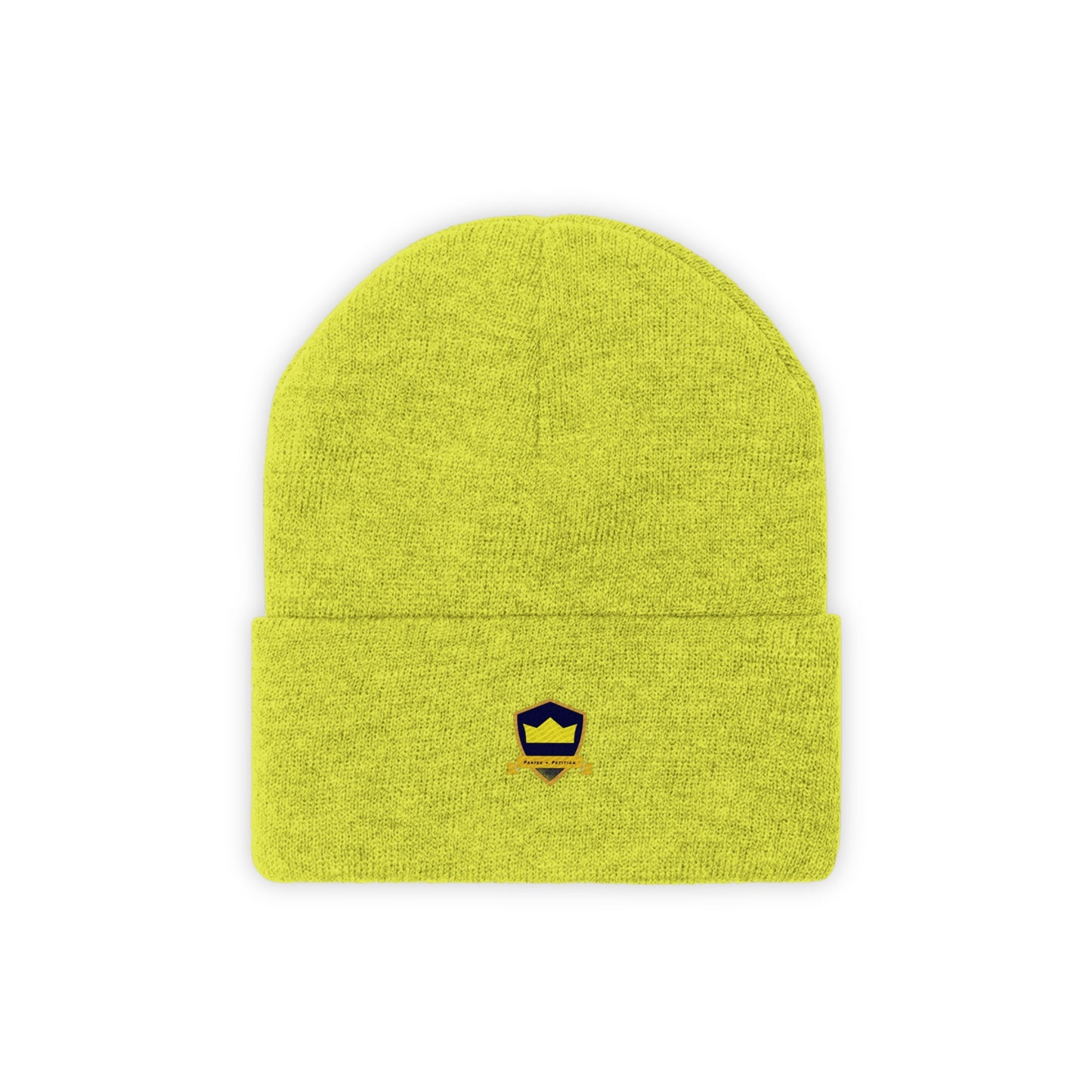 Prayer + Petition knit Beanie