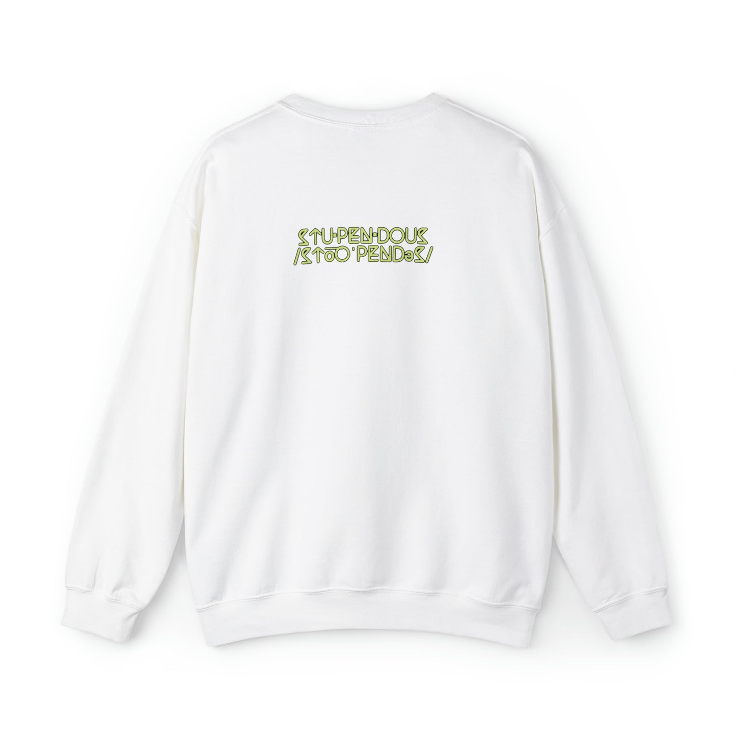A STUPENDOUS Sweatshirt by Salutations & Such