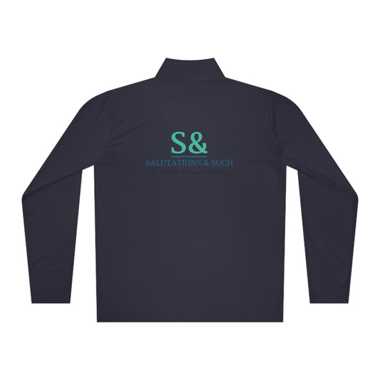 Salutations & Such Quarter-Zip Pullover