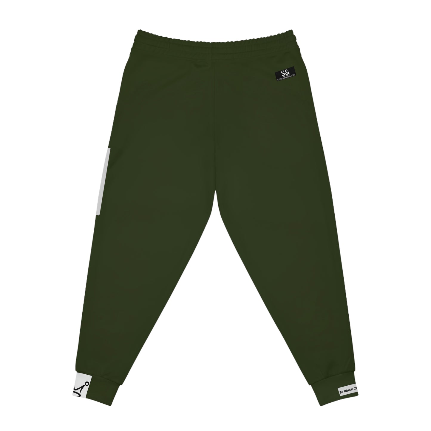 Copy of Salutations (Legacy)  Athletic Joggers - Camo Green
