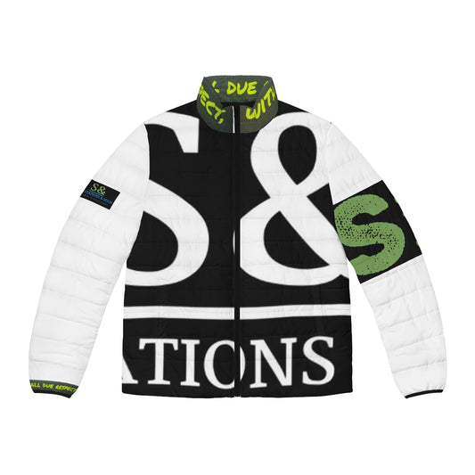 Salutations & Such "Cookies n Creme" Puffer Jacket WADR