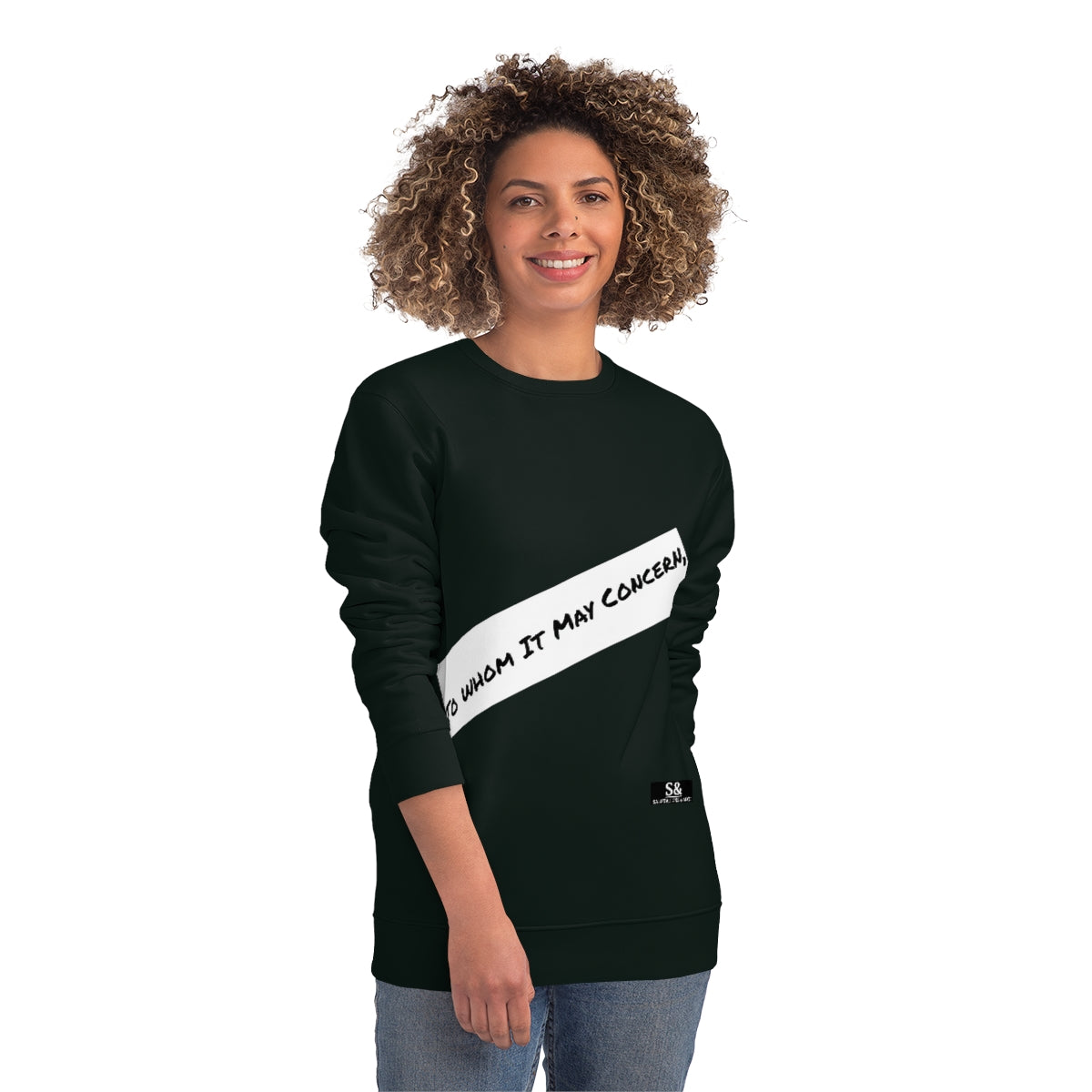 Signiature Salutations & Such Varsity Changer Sweatshirt