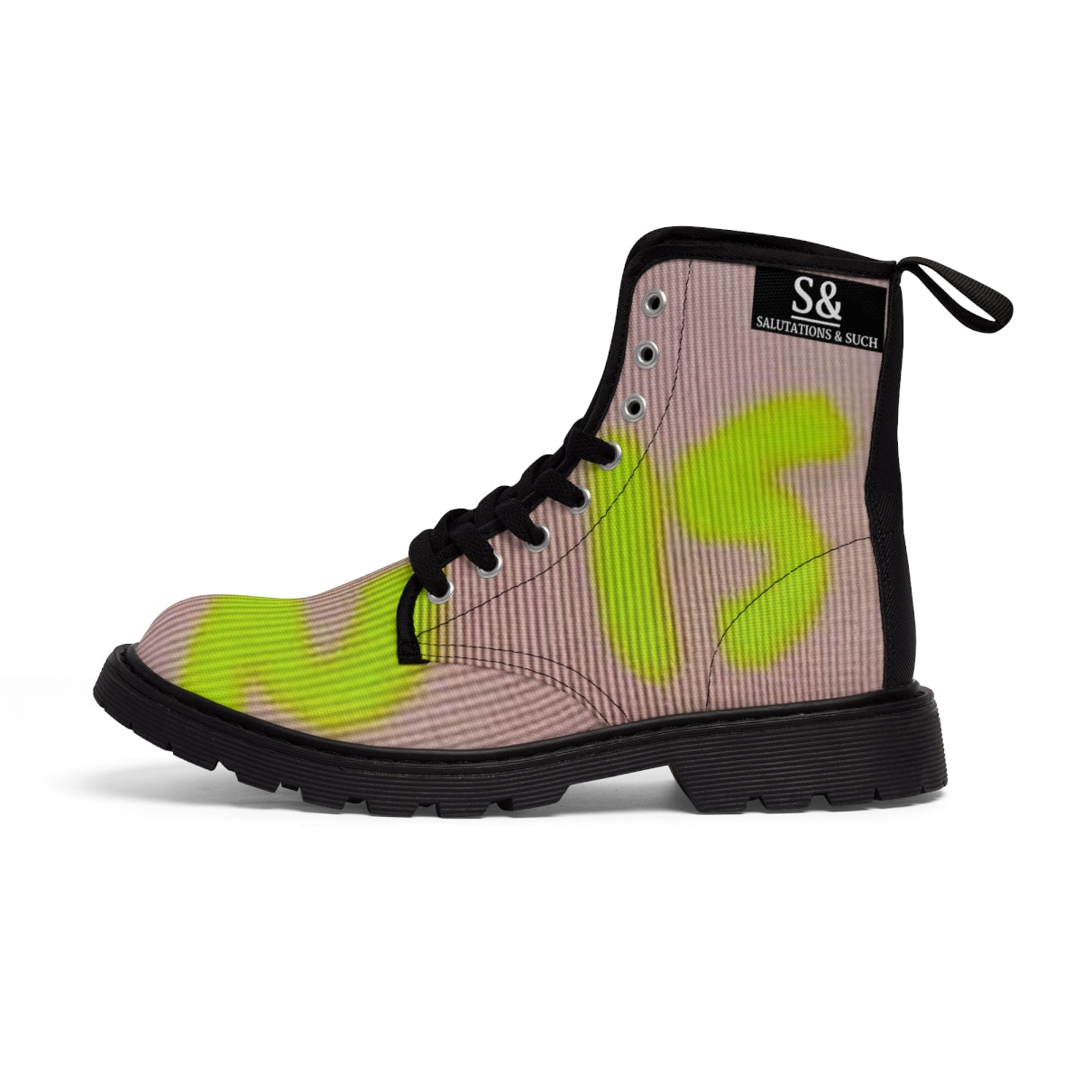 S & S "Such is Life" Canvas Boot