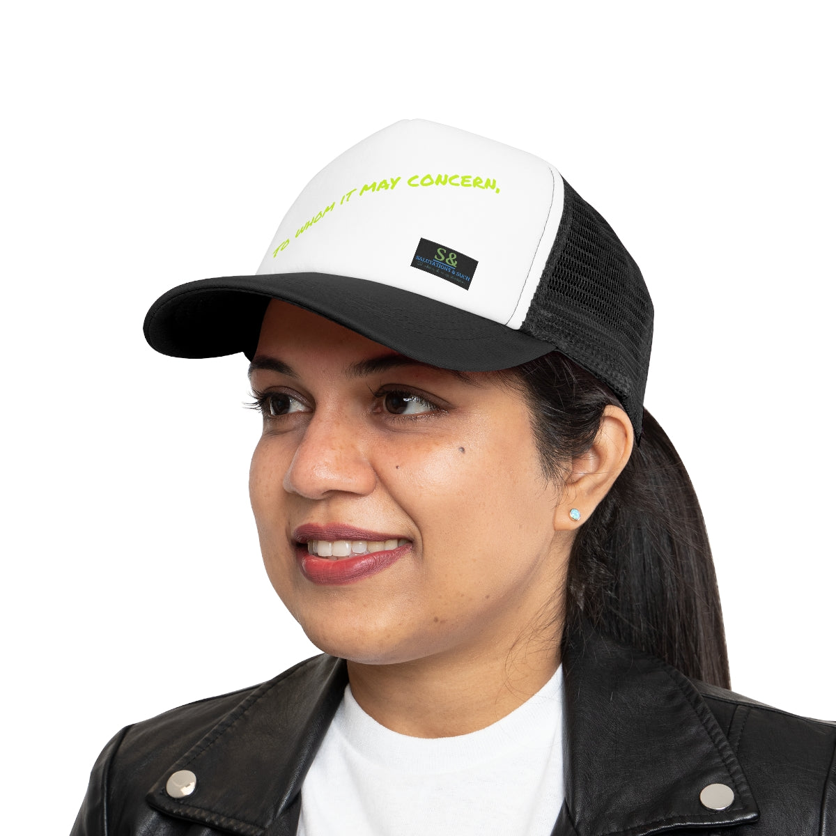 To Whom It May Concern Trucker Cap