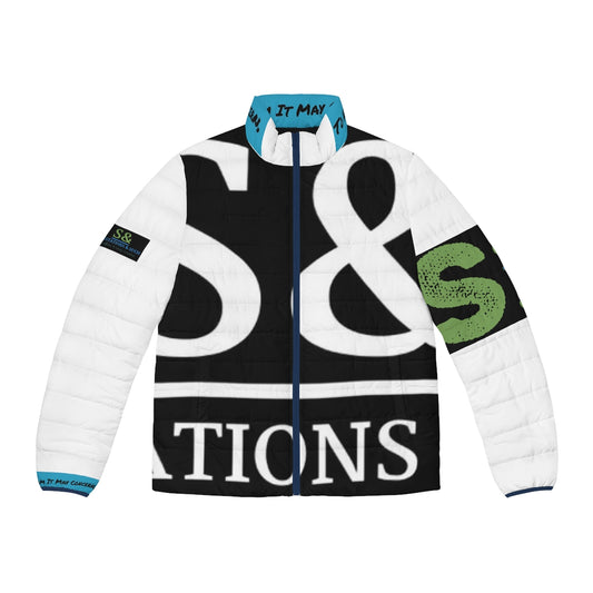 Salutations & Such "Cookies n Creme at Midnight"Puffer Jacket To Whom It May Concern