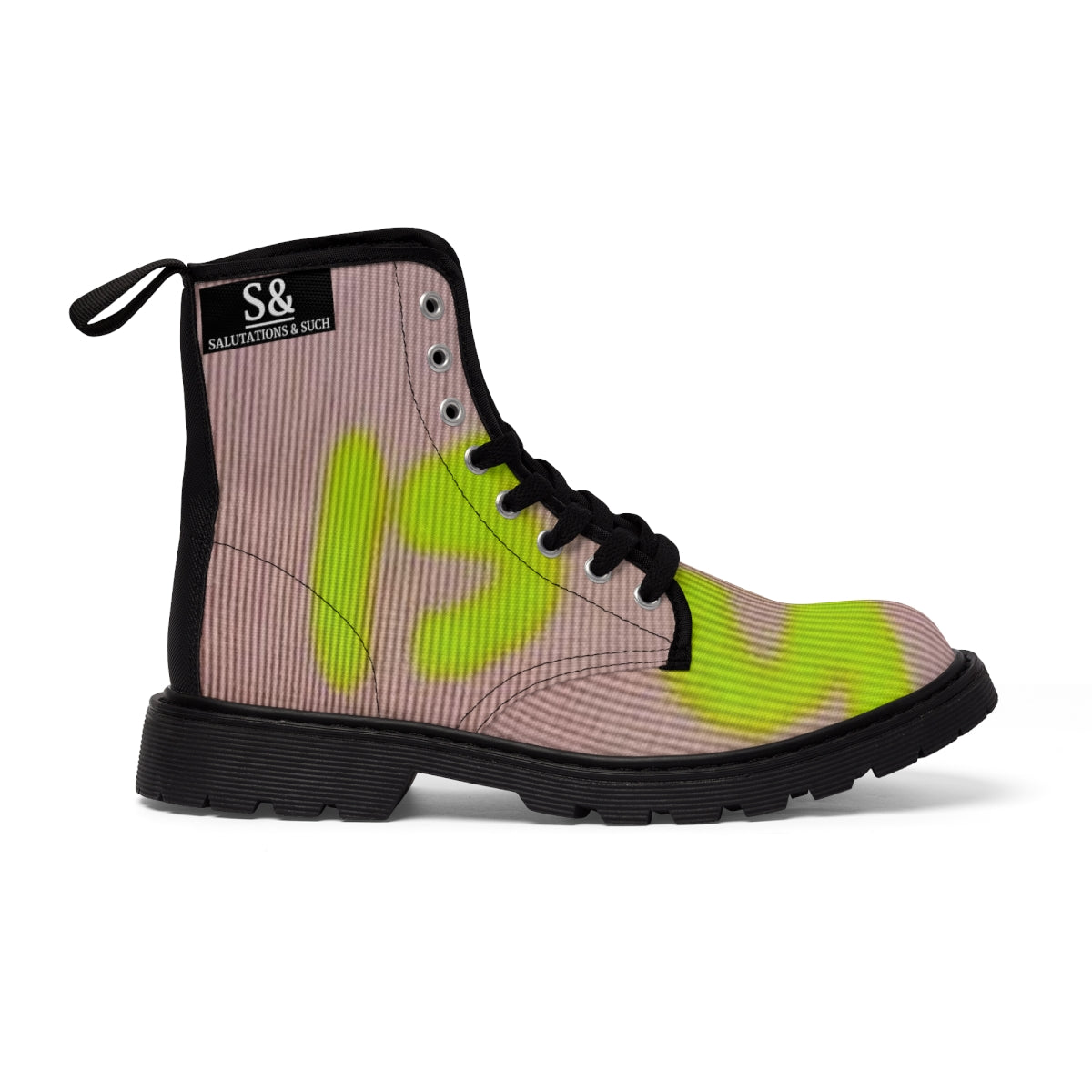 S & S "Such is Life" Canvas Boot
