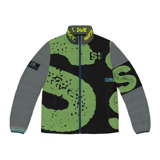 Salutations & Such Smoky Midnight  Maurader Collection Puffer Jacket