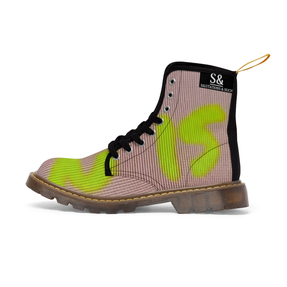 S & S "Such is Life" Canvas Boot