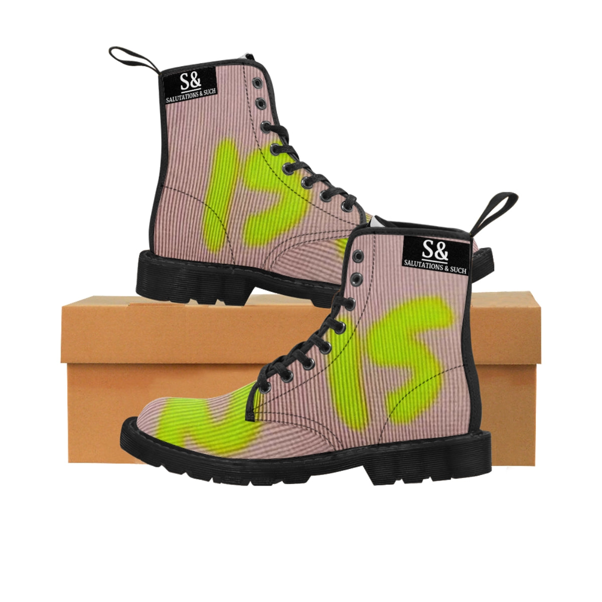 S & S "Such is Life" Canvas Boot