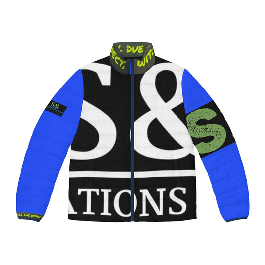 Salutations & Such "Blue Dream at Midnight"Puffer Jacket WADR