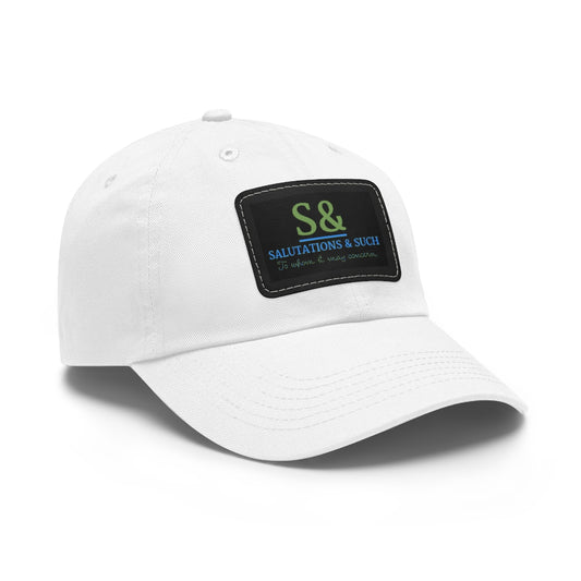 S&S Dad Hat with Leather Patch-Maurader Color way