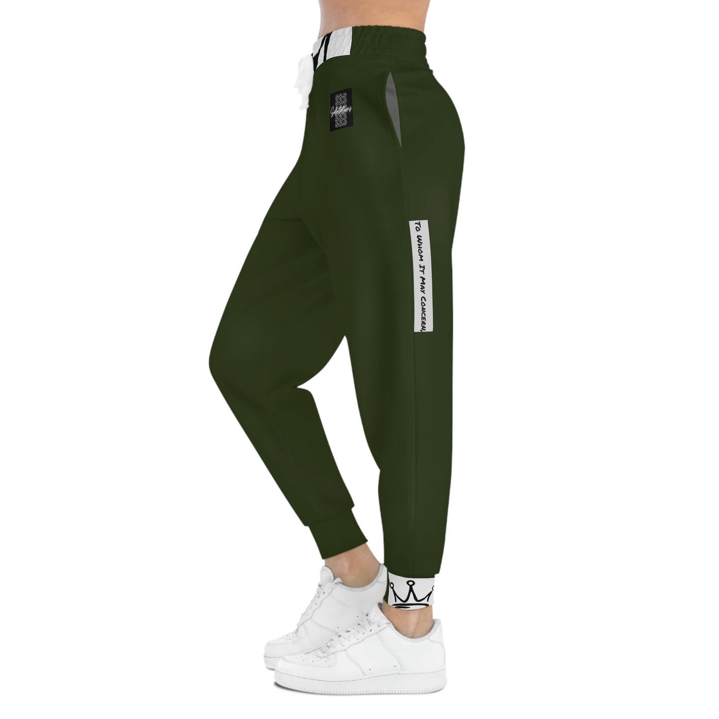 Copy of Salutations (Legacy)  Athletic Joggers - Camo Green