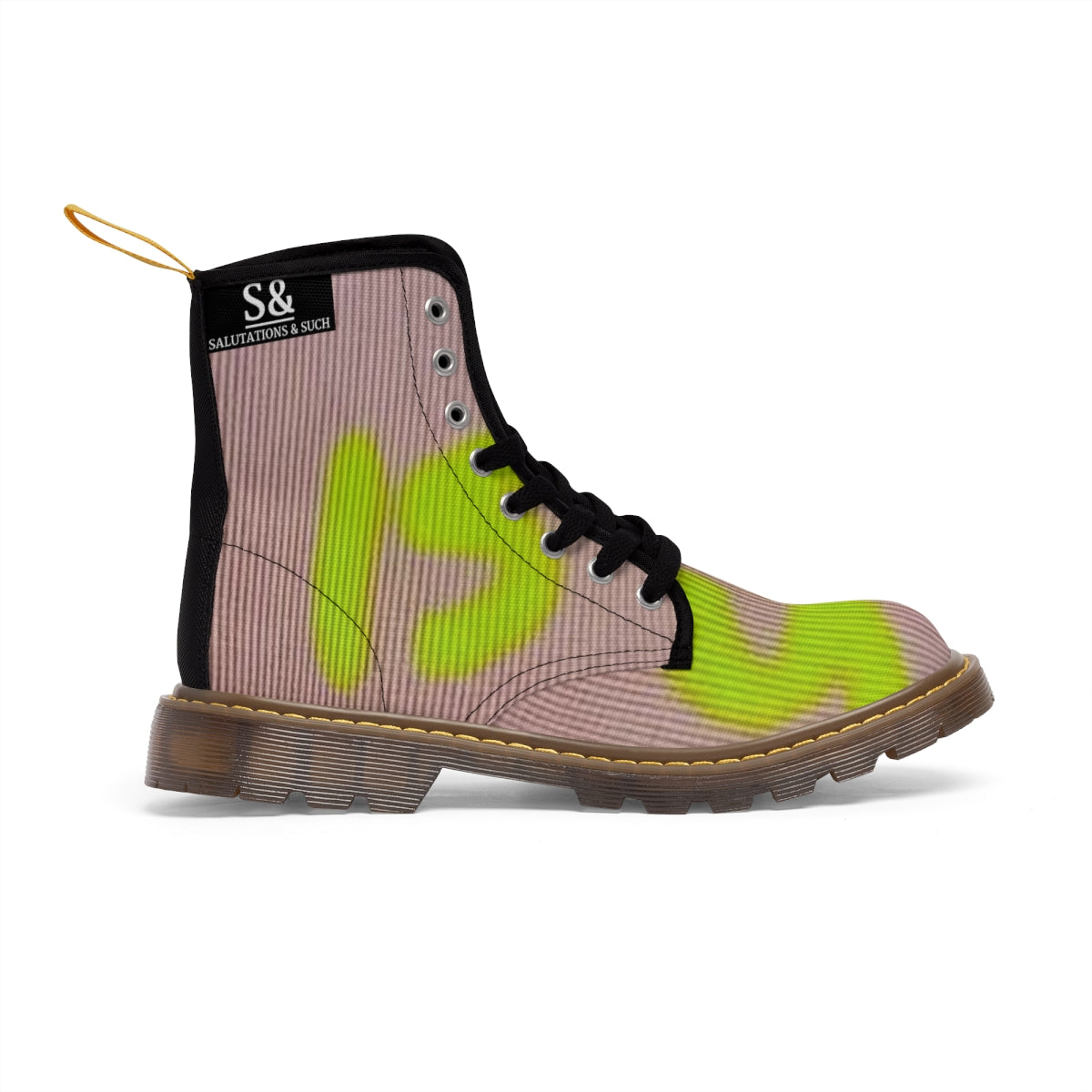 S & S "Such is Life" Canvas Boot